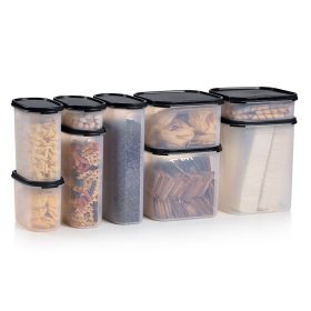 Tupperware® Modular Mates® 9-Piece Set | Oval & Square | Food Storage